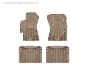 Floor Mat Set FloorMat WeatherTech 92-98 Subaru SVX Front and Rear Rubber Mats - Tan | W52TN-W20TN