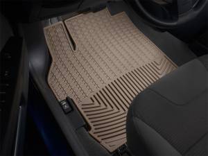 Floor Mat Set FloorMat WeatherTech 05-06 Saab 9-2X Front and Rear Rubber Mats - Tan | W52TN-W50TN