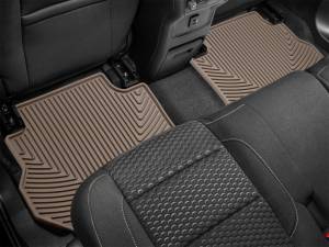 WeatherTech - WeatherTech 17+ GMC Acadia / Acadia Denali Rear Rubber Mats - Tan | W535TN - Image 2