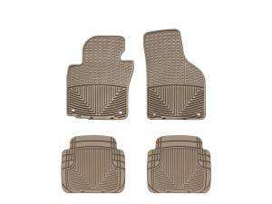 WeatherTech - Floor Mat Set FloorMat WeatherTech 05 Volkswagen Jetta / GLI Front and Rear Rubber Mats - Tan | W53TN-W50TN - Image 3