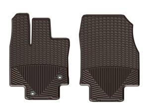 WeatherTech 2020-2022 Toyota Highlander Front Rubber Mats - Cocoa | W540CO
