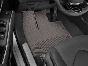 WeatherTech 2020-2022 Toyota Highlander Front Rubber Mats - Cocoa | W540CO - Image 2