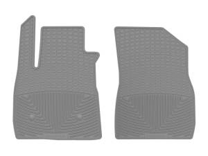 WeatherTech 20-24 Chevrolet TrailBlazer Front Rubber Mats - Grey | W556GR