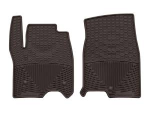 WeatherTech 2021+ Cadillac Escalade Front Rubber Mats - Cocoa | W568CO