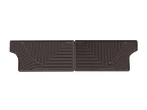 WeatherTech 21-22 Toyota Sienna Rear Rubber Mats - Cocoa | W582CO