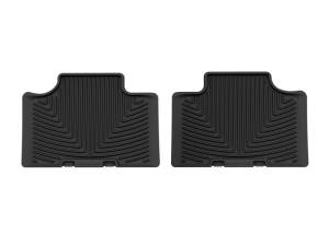 WeatherTech 11-21 Dodge Durango / Jeep Grand Cherokee Rear Rubber Mats - Black | W585