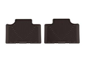 WeatherTech 16-21 Jeep Grand Cherokee Rear Rubber Mats - Cocoa | W585CO