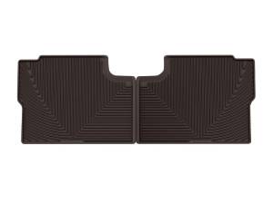 WeatherTech 2021+ Ford F-150 SuperCrew/Raptor Rear Rubber Mats - Cocoa | W586CO