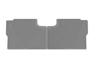 WeatherTech 2021+ Ford F-150 SuperCrew/Raptor Rear Rubber Mats - Grey | W586GR