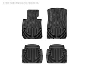 WeatherTech - Floor Mat Set FloorMat WeatherTech 05-10 Chevrolet Cobalt Front and Rear Rubber Mats - Black | W61-W50 - Image 4
