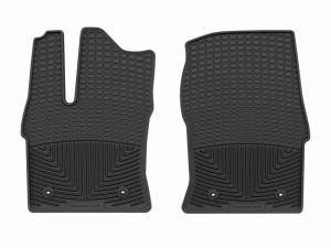 WeatherTech 22-23 Toyota Tundra (Incl. 2022 Tundra Hybrid) Front Rubber Mats - Black | W611