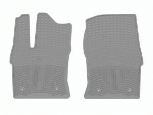 WeatherTech 22-23 Toyota Tundra CrewMax (Incl. 2022 Tundra Hybrid) Front Rubber Mats - Grey | W611GR