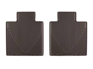 WeatherTech 22-24 Toyota Tundra/Tundra Hybrid Rear Rubber Mats - Cocoa | W612CO