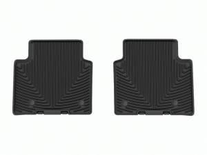 WeatherTech 22-23 Jeep Grand Cherokee WL (Incl. 2022 4xe) Rear Rubber Mats - Black | W615