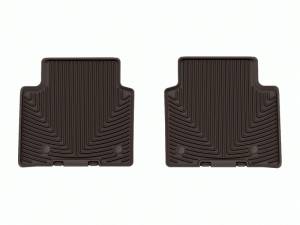 WeatherTech 22-23 Jeep Grand Cherokee WL (Incl. 2022 4xe) Rear Rubber Mats - Cocoa | W615CO