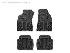 WeatherTech - Floor Mat Set FloorMat WeatherTech 95-11 Audi A6/S6 Front and Rear Rubber Mats - Black | W67-W50 - Image 5