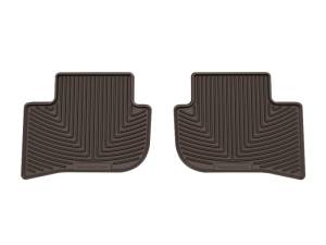 WeatherTech 22-24 Toyota Corolla Cross AWD/FWD Rear All-Weather Floor Mats - Cocoa | W705CO