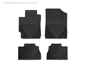 Floor Mat Set FloorMat WeatherTech 09-11 Mazda Mazda 6 Front and Rear Rubber Mats - Black | W71-W70
