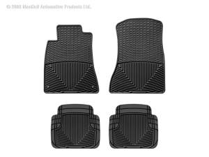 WeatherTech - Floor Mat Set FloorMat WeatherTech 02-10 Lexus SC 430 Front and Rear Rubber Mats - Black | W77-W50 - Image 5