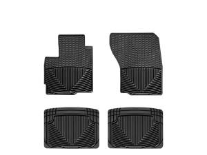 WeatherTech - Floor Mat Set FloorMat WeatherTech 07-11 Mitsubishi Outlander Front and Rear Rubber Mats - Black | W83-W20 - Image 5