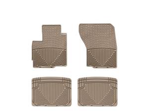 WeatherTech - Floor Mat Set FloorMat WeatherTech 07-11 Mitsubishi Outlander Front and Rear Rubber Mats - Tan | W83TN-W20TN - Image 2
