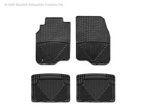 WeatherTech - Floor Mat Set FloorMat WeatherTech 07-09 Saturn Aura Front and Rear Rubber Mats - Black | W89-W20 - Image 4