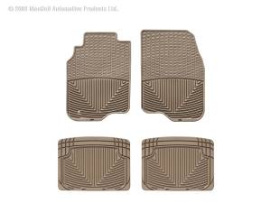 WeatherTech - Floor Mat Set FloorMat WeatherTech 07-09 Saturn Aura Front and Rear Rubber Mats - Tan | W89TN-W20TN - Image 2