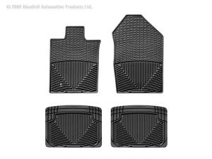 WeatherTech - Floor Mat Set FloorMat WeatherTech 06 Lincoln Zephyr Front and Rear Rubber Mats - Black | W97-W20 - Image 5