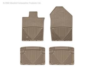 WeatherTech - Floor Mat Set FloorMat WeatherTech 06 Lincoln Zephyr Front and Rear Rubber Mats - Tan | W97TN-W20TN - Image 5