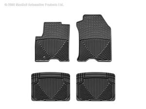 WeatherTech - Floor Mat Set FloorMat WeatherTech 08-09 Ford Focus Front and Rear Rubber Mats - Black | W98-W20 - Image 4