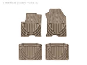 WeatherTech - Floor Mat Set FloorMat WeatherTech 08-09 Ford Focus Front and Rear Rubber Mats - Tan | W98TN-W20TN - Image 2