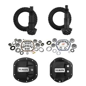 Yukon Gear & Axle - Yukon Gear Master Overhaul Kit Stage 2 Jeep Re-Gear Kit w/Covers for Dana 30/44 4.88 Ratio 24 Spline | YGK013STG2 - Image 1