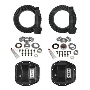 Yukon Gear & Axle - Yukon Gear 18-23 Jeep JL & JT M220 Rear/M210 Front Stage 2 Gear Kit Package 5.38 RATIO w/ F&R Covers | YGK070STG2 - Image 1