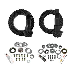 Yukon Gear & Install Kit Package For Jeep JL Non-Rubicon w/ D30 FR & D35 RR in a 5.13 Ratio | YGK075