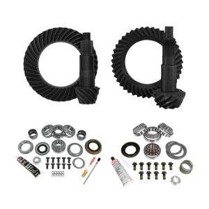 Yukon Gear & Install Kit Package Jeep JL Non-Rubicon D44 (M220) R / D30 (M186) F - 4.88 Ratio | YGK079