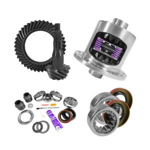 Yukon 9.75in Ford 3.55 Rear Ring & Pinion Install Kit 34 Spline Positraction 2.99in Axle Bearing | YGK2097