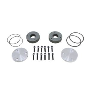 Yukon Gear Hardcore Drive Flange Kit For Dana 60 / 30 Spline Outer Stubs. Yukon Engraved Caps | YHC50003