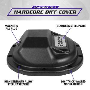 Yukon Gear & Axle - Yukon Gear Hardcore Diff Cover for 8.8in Ford | YHCC-F8.8 - Image 14