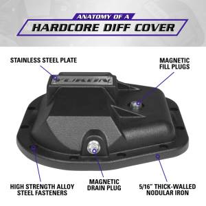 Yukon Gear & Axle - Yukon Gear 97-17 Ford E150 9.75in Rear Differentials Hardcore Cover | YHCC-F9.75 - Image 8
