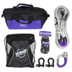 Yukon Gear & Axle - Yukon Gear Recovery Gear Kit w/7/8in Kinetic Rope | YRGKIT-1 - Image 1
