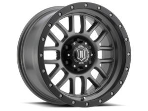 ICON Alpha 17x8.5 6x135 6mm Offset 5in BS 87.1mm Bore Titanium Wheel | 1217856350TT