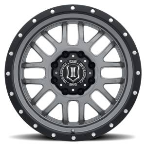 ICON - ICON Alpha 20x9 8x170 0mm Offset 5in BS 125.2mm Bore Gun Metal Wheel | 1220908150GM - Image 3