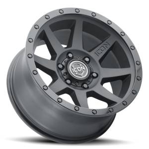 ICON - ICON Rebound 17x8.5 6x135 6mm Offset 5in BS 87.1mm Bore Double Black Wheel | 1817856350DB - Image 5