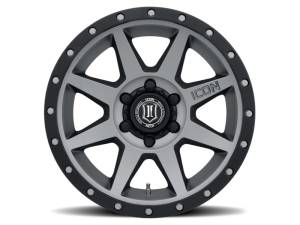 ICON - ICON Rebound 18x9 6x135 6mm Offset 5.25in BS 87.1mm Bore Titanium Wheel | 1818906352TT - Image 2