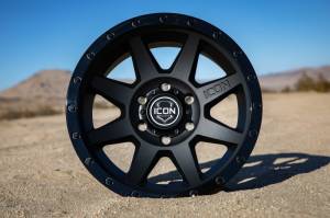 ICON - ICON Rebound 18x9 6x5.5 0mm Offset 5in BS 106.1mm Bore Double Black Wheel | 1818908350DB - Image 4