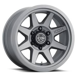ICON Rebound 17x8.5 6x5.5 25mm Offset 5.75in BS 95.1mm Bore Charcoal Wheel | 1917859057CH