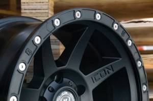 ICON - ICON 17in Compression/Alpha/Rebound Wheel Rock Ring Kit (20 Bolt) | 192050 - Image 4