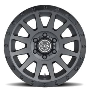 ICON - ICON Compression 18x9 6x135 6mm Offset 5.25in BS 87.1mm Double Black Wheel | 2018906352DB - Image 5