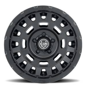 ICON - ICON Hammer Pro - 17x8.5 / 5X5 / -6MM / 4.5in BS - Satin Black | 21017857345SB - Image 6