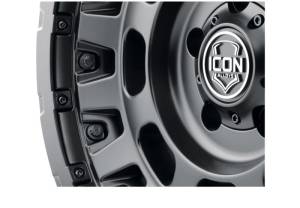 ICON - ICON Hammer Pro 17x8.5 / 6x5.5 / 25mm / 5.75in BS - Satin Black | 21017859057SB - Image 11